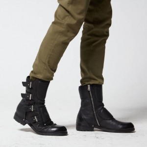 Ankle boots A.S.98 Boots Shield 409204 Męskie Czarne | PL-819036DJU