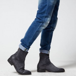 Ankle boots A.S.98 Mason Męskie Czarne | PL-867319PTI