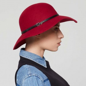 hats A.S.98 Anouk Damskie Czerwone | PL-813406FCJ