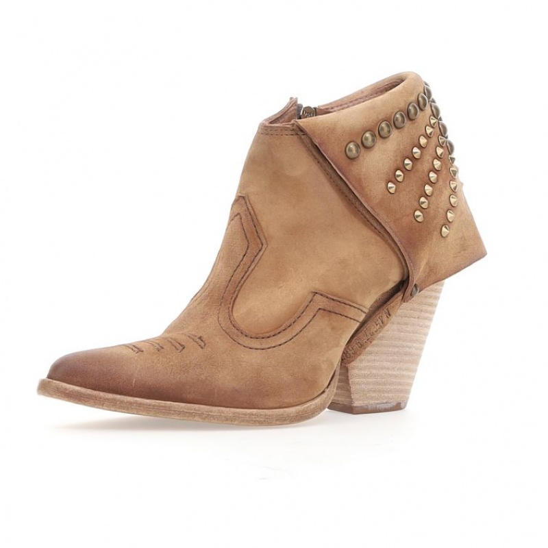 Ankle boots A.S.98 Blondie Damskie Żółte | PL-846317WRG