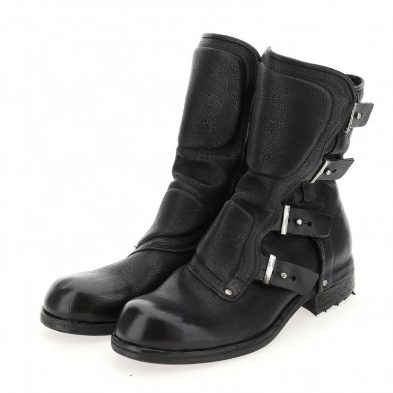 Ankle boots A.S.98 Boots Shield 409204 Męskie Czarne | PL-819036DJU