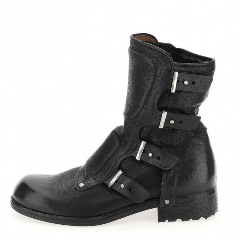 Ankle boots A.S.98 Boots Shield 409204 Męskie Czarne | PL-819036DJU