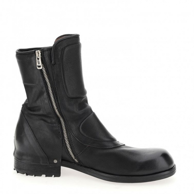 Ankle boots A.S.98 Boots Shield 409204 Męskie Czarne | PL-819036DJU