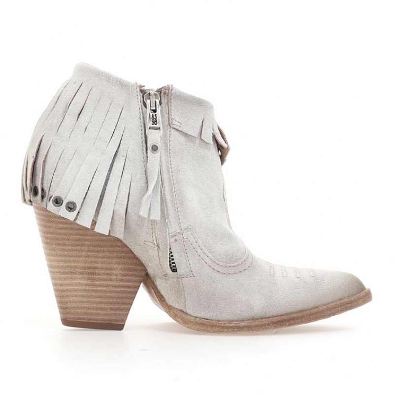 Ankle boots A.S.98 Brigit Damskie Beżowe | PL-946537QJO