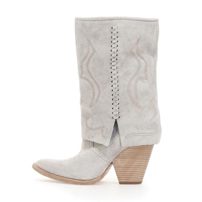 Ankle boots A.S.98 Briony Damskie Beżowe | PL-518734TSF