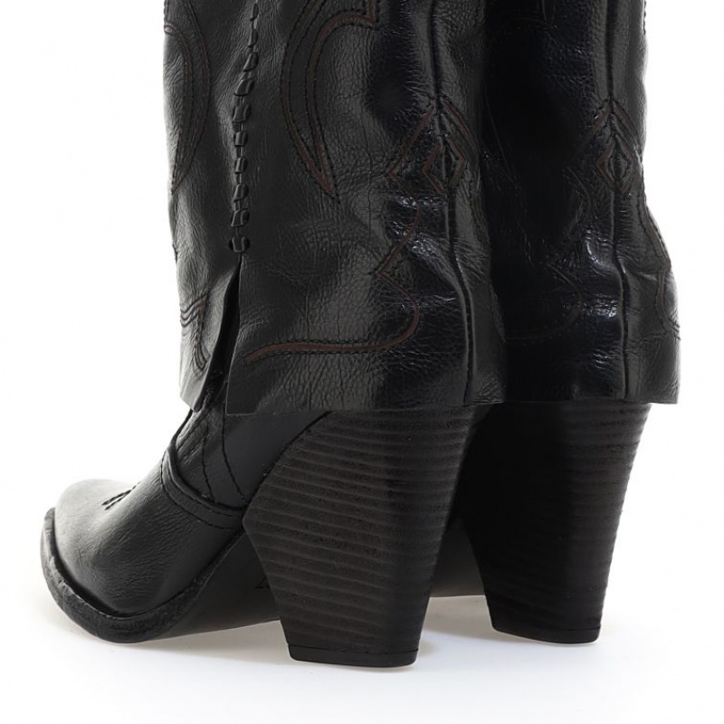 Ankle boots A.S.98 Briony Damskie Czarne | PL-123760XAF