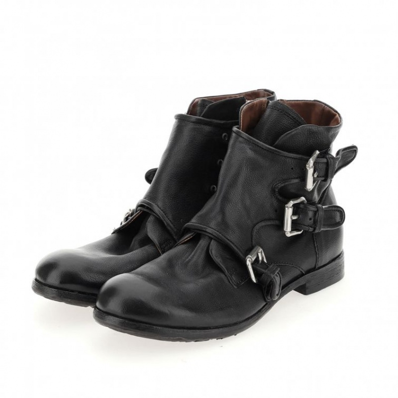 Ankle boots A.S.98 Clash 401202 Męskie Czarne | PL-184325RFT