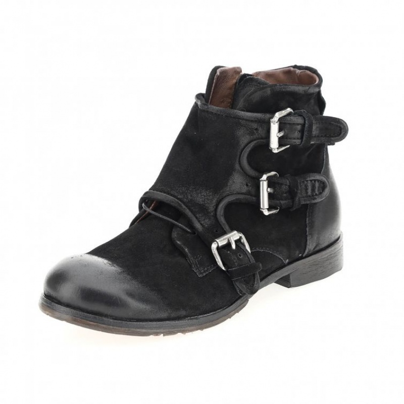 Ankle boots A.S.98 Clash 401202 Męskie Czarne | PL-653087JZW