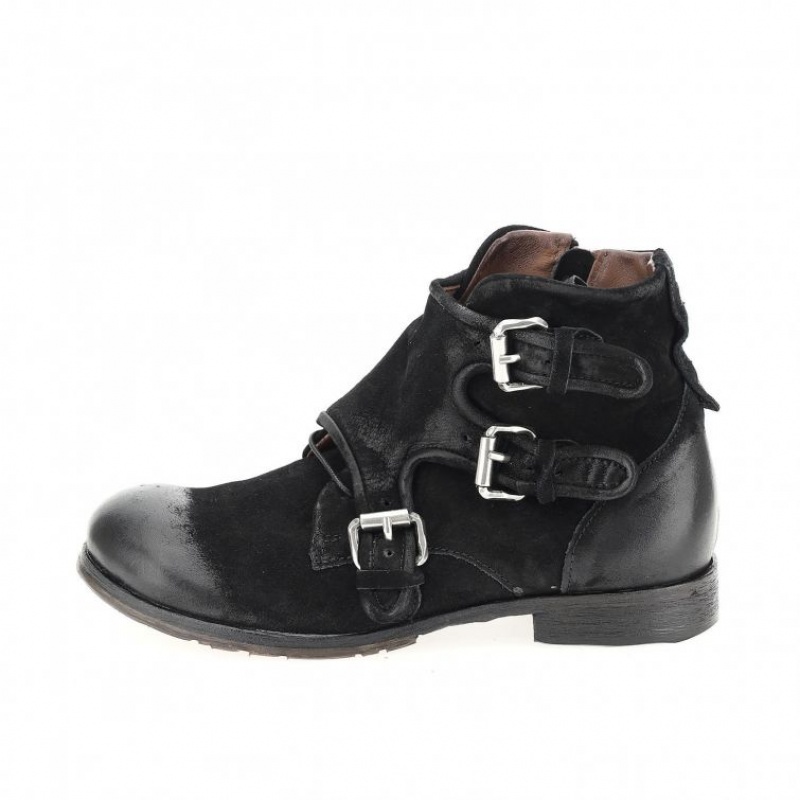 Ankle boots A.S.98 Clash 401202 Męskie Czarne | PL-653087JZW