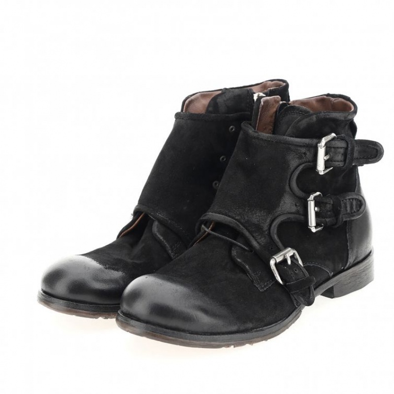 Ankle boots A.S.98 Clash 401202 Męskie Czarne | PL-653087JZW