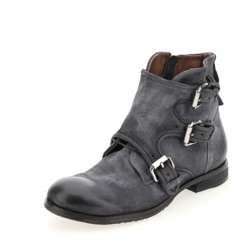 Ankle boots A.S.98 Clash 401202 Męskie Granatowe | PL-584620AXI