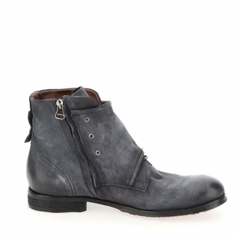 Ankle boots A.S.98 Clash 401202 Męskie Granatowe | PL-584620AXI