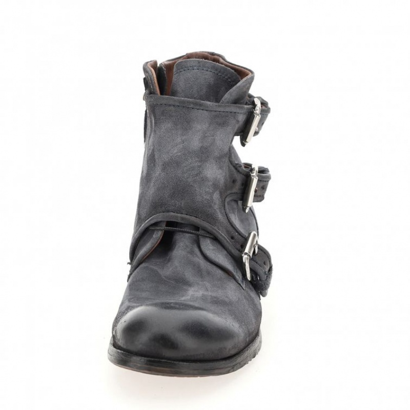 Ankle boots A.S.98 Clash 401202 Męskie Granatowe | PL-584620AXI