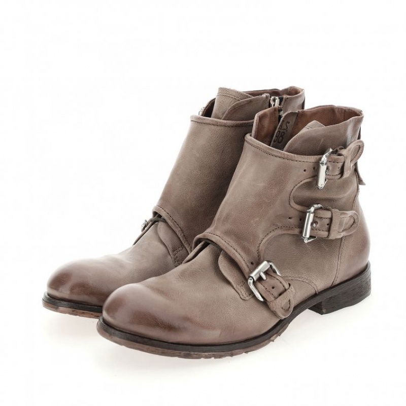 Ankle boots A.S.98 Clash 401202 Męskie Szare | PL-019238DMG