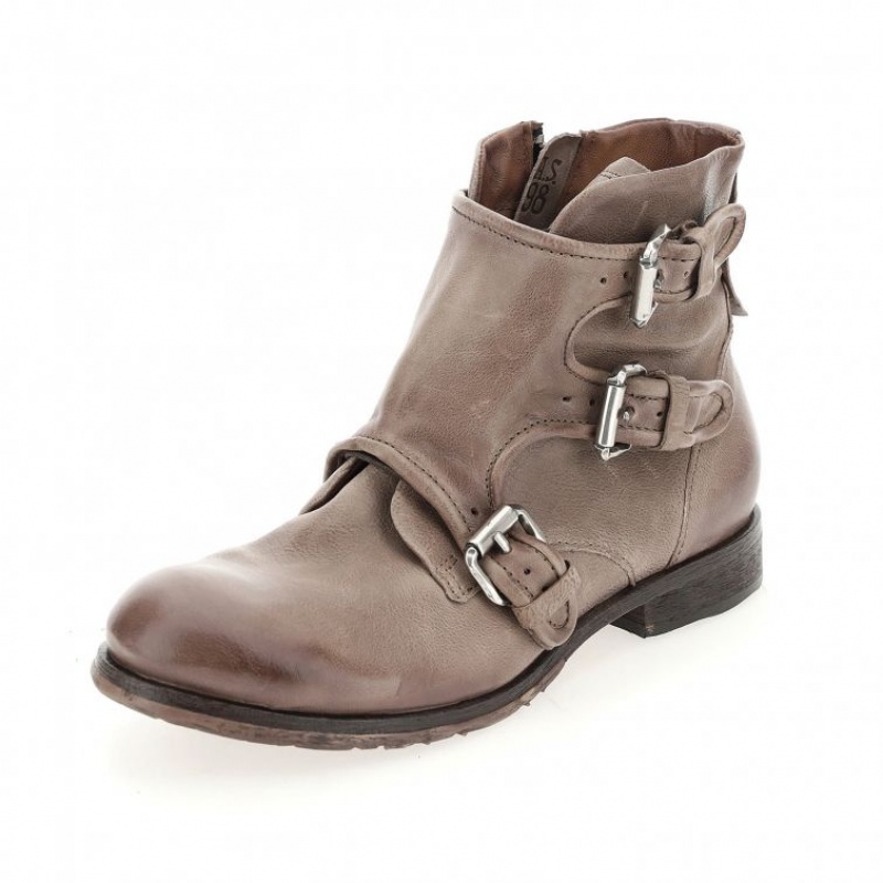 Ankle boots A.S.98 Clash 401202 Męskie Szare | PL-019238DMG