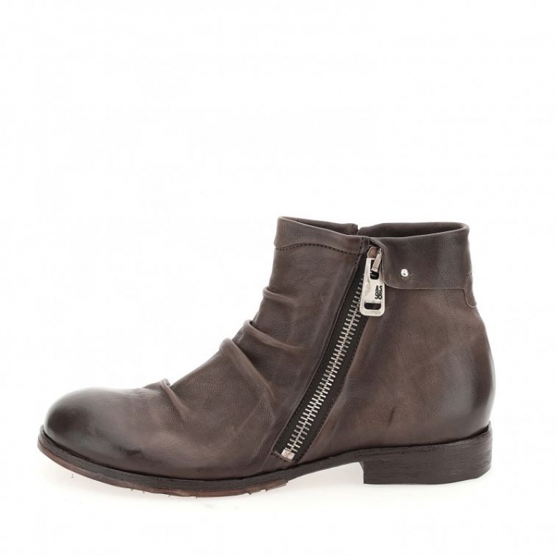 Ankle boots A.S.98 Clash 401216 Męskie Czekolada | PL-472091KVE