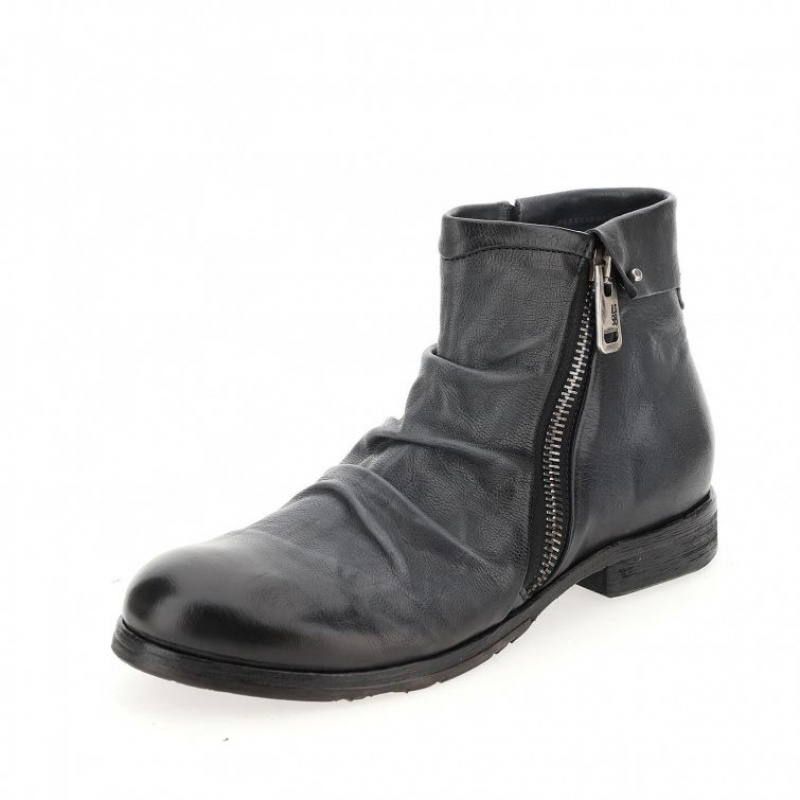 Ankle boots A.S.98 Clash 401216 Męskie Granatowe | PL-712609ALE