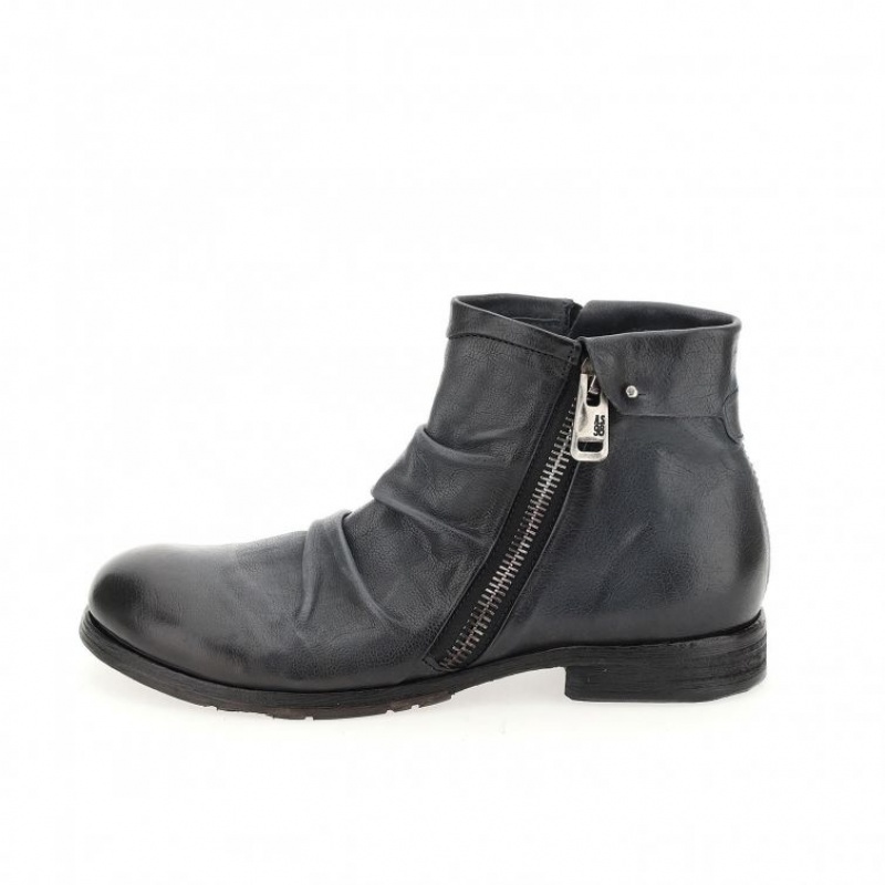 Ankle boots A.S.98 Clash 401216 Męskie Granatowe | PL-712609ALE