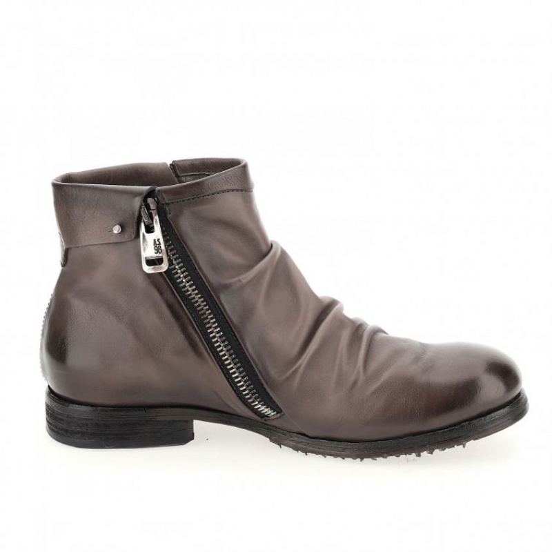 Ankle boots A.S.98 Clash 401216 Męskie Szare | PL-032786COI