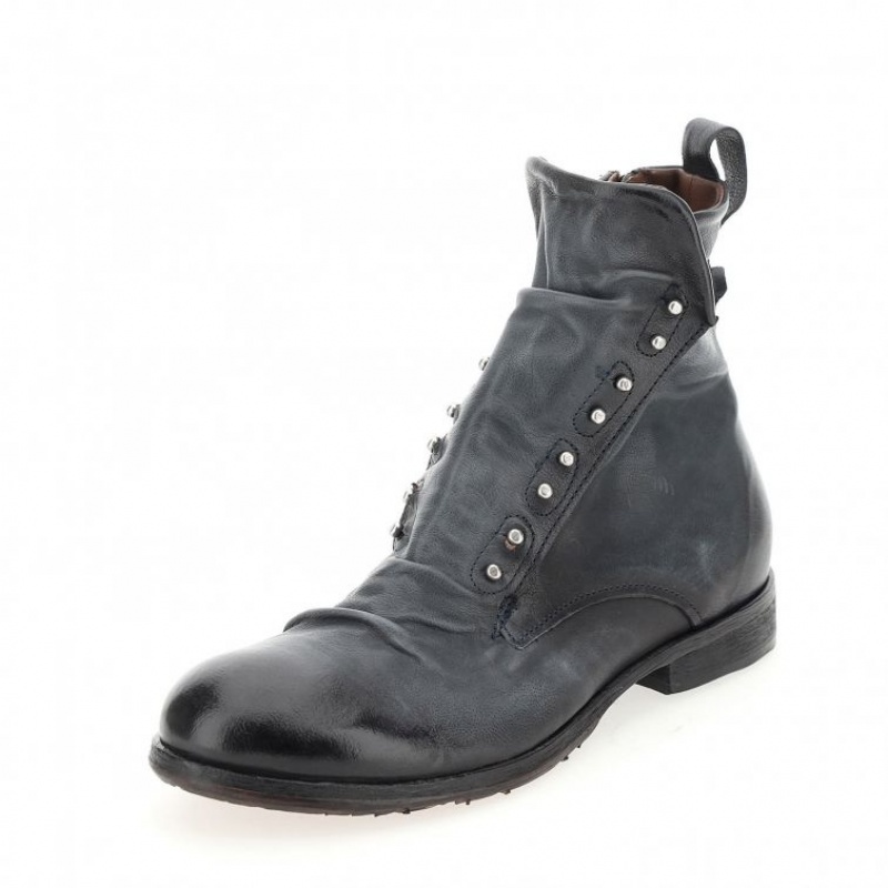 Ankle boots A.S.98 Clash 401231 Męskie Granatowe | PL-650472OBH