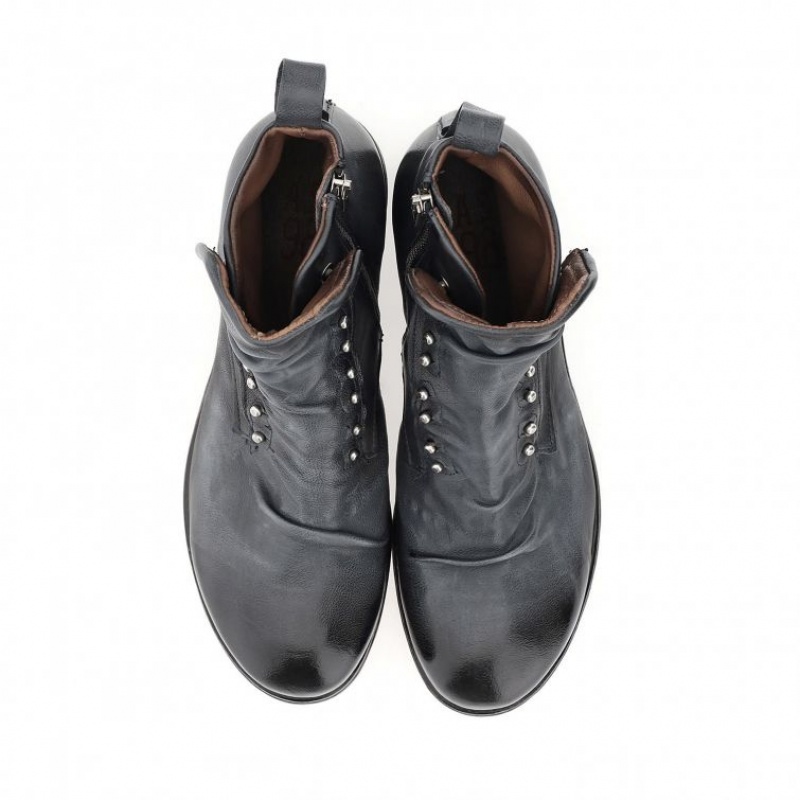 Ankle boots A.S.98 Clash 401231 Męskie Granatowe | PL-650472OBH