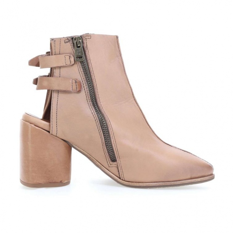 Ankle boots A.S.98 Elmer Damskie Brązowe | PL-237846QCG