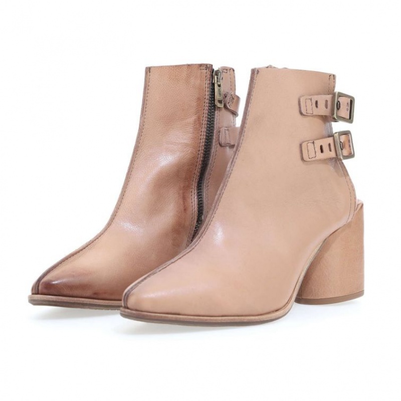 Ankle boots A.S.98 Elmer Damskie Brązowe | PL-237846QCG