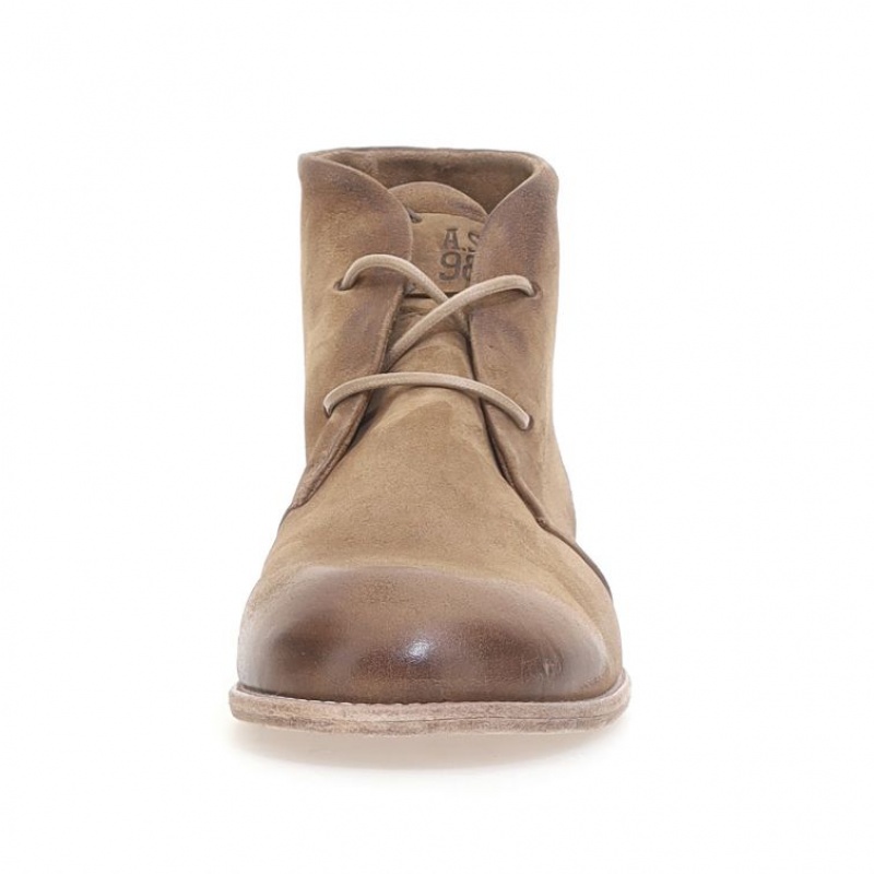 Ankle boots A.S.98 Oswin Męskie Khaki | PL-035628DER