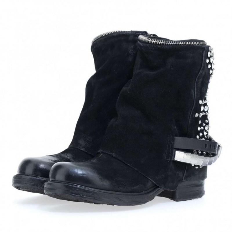 Ankle boots A.S.98 Saint-Shine Damskie Czarne | PL-234780NME