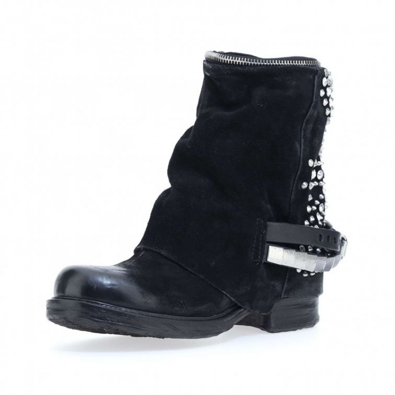 Ankle boots A.S.98 Saint-Shine Damskie Czarne | PL-234780NME