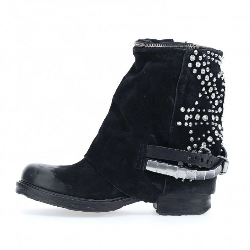 Ankle boots A.S.98 Saint-Shine Damskie Czarne | PL-234780NME