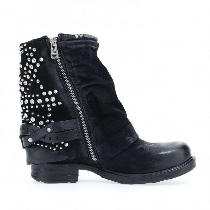 Ankle boots A.S.98 Saint-Shine Damskie Czarne | PL-234780NME