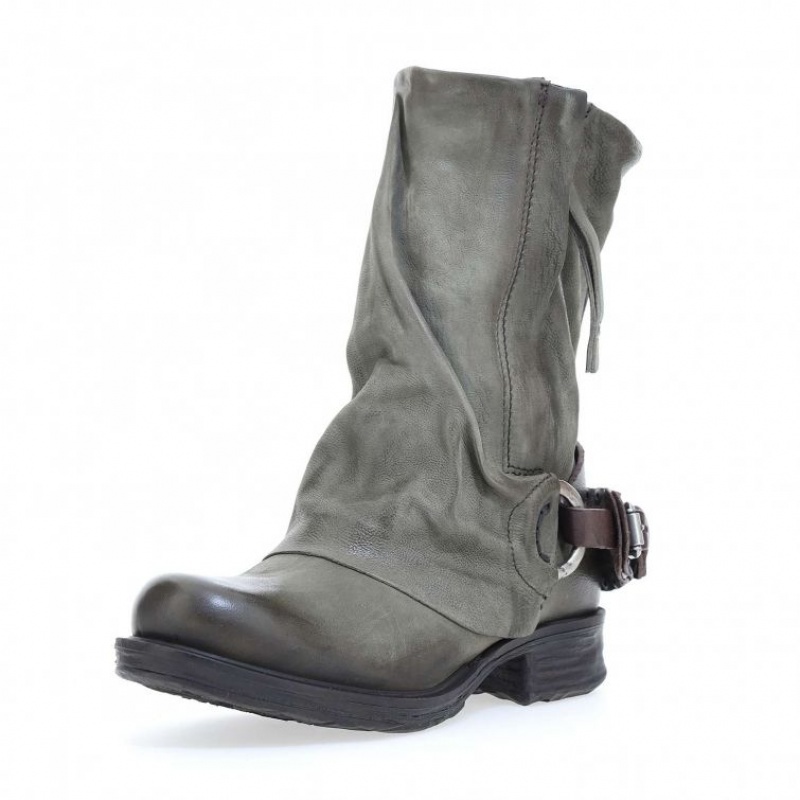 Ankle boots A.S.98 Saintec 259214 Damskie Jasny Zielone | PL-736902YXW