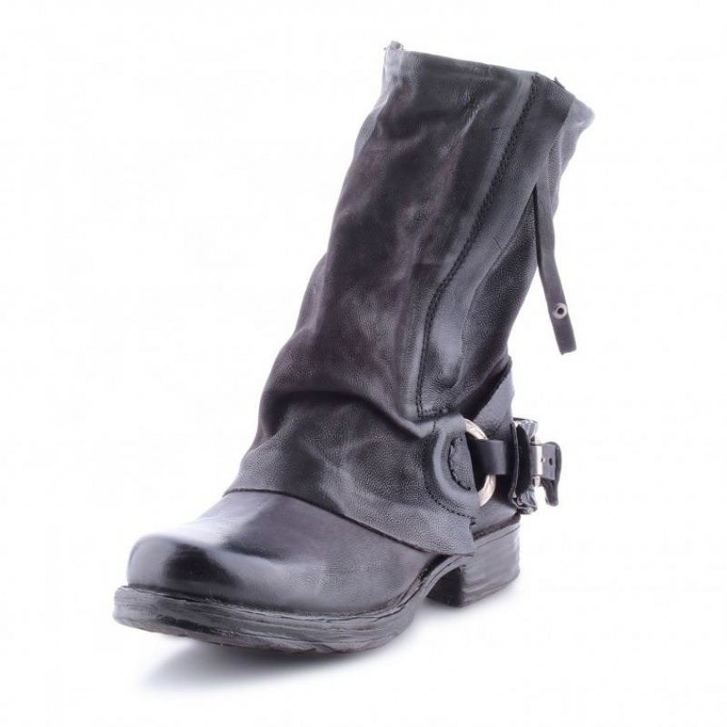 Ankle boots A.S.98 Saintec 259214 Damskie Czarne | PL-195643EXW