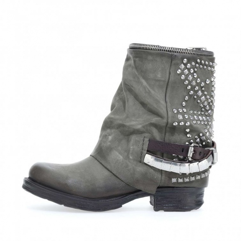 Ankle boots A.S.98 Saintec 259216 Damskie Jasny Zielone | PL-380294ZEP