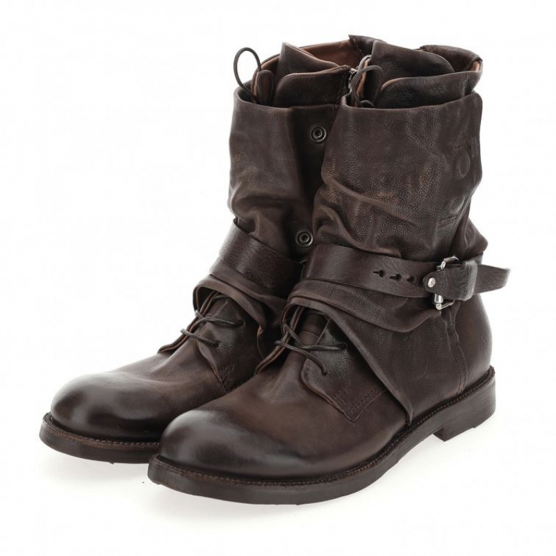 Ankle boots A.S.98 Samurai 347226 Męskie Czekolada | PL-028397MXB