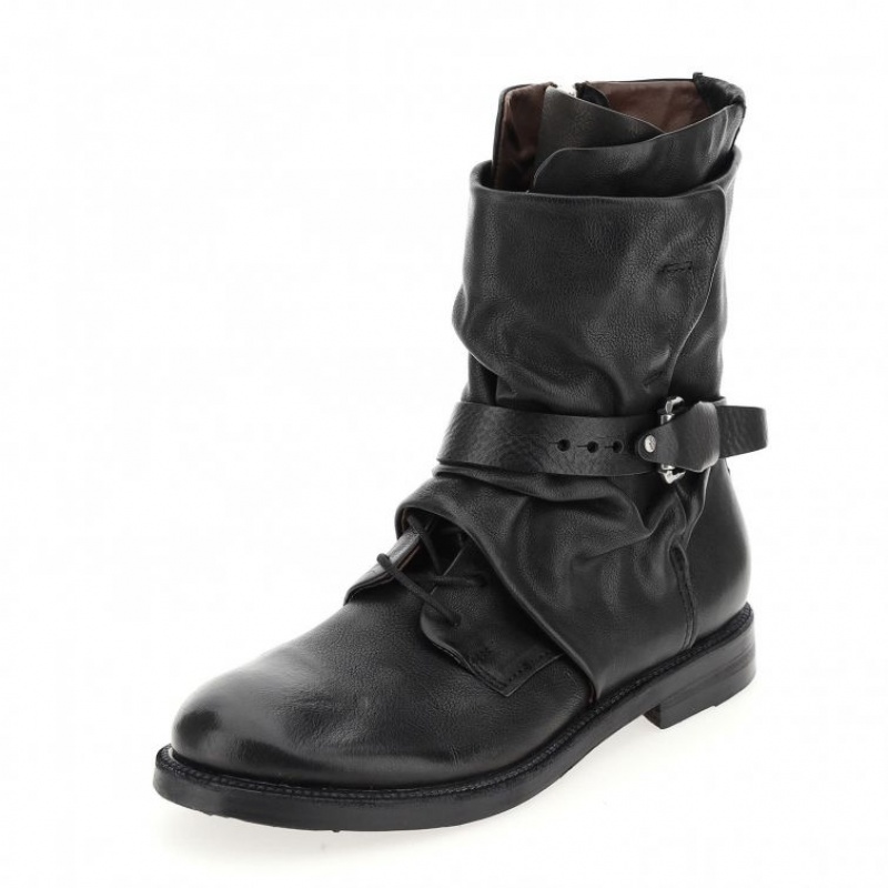 Ankle boots A.S.98 Samurai 347226 Męskie Czarne | PL-452906QED