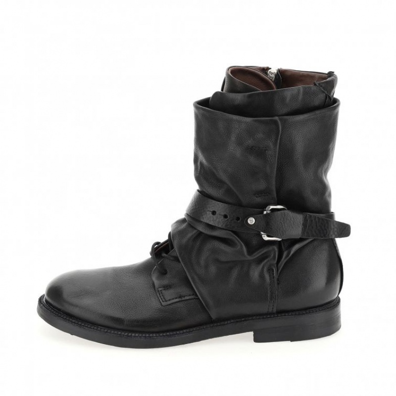 Ankle boots A.S.98 Samurai 347226 Męskie Czarne | PL-452906QED