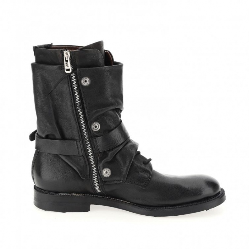 Ankle boots A.S.98 Samurai 347226 Męskie Czarne | PL-452906QED