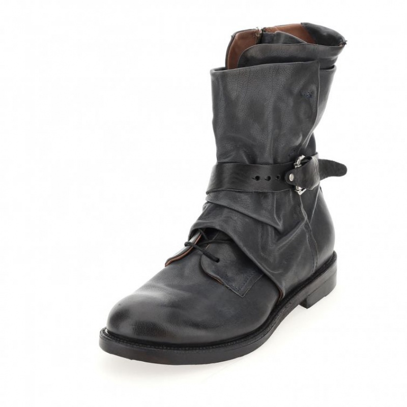 Ankle boots A.S.98 Samurai 347226 Męskie Granatowe | PL-052419MCA