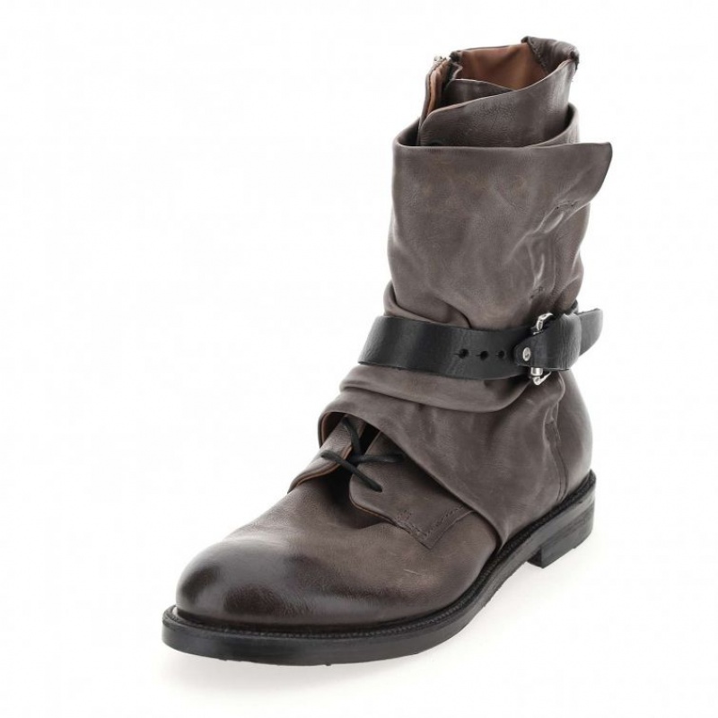 Ankle boots A.S.98 Samurai 347226 Męskie Szare | PL-635941GFQ