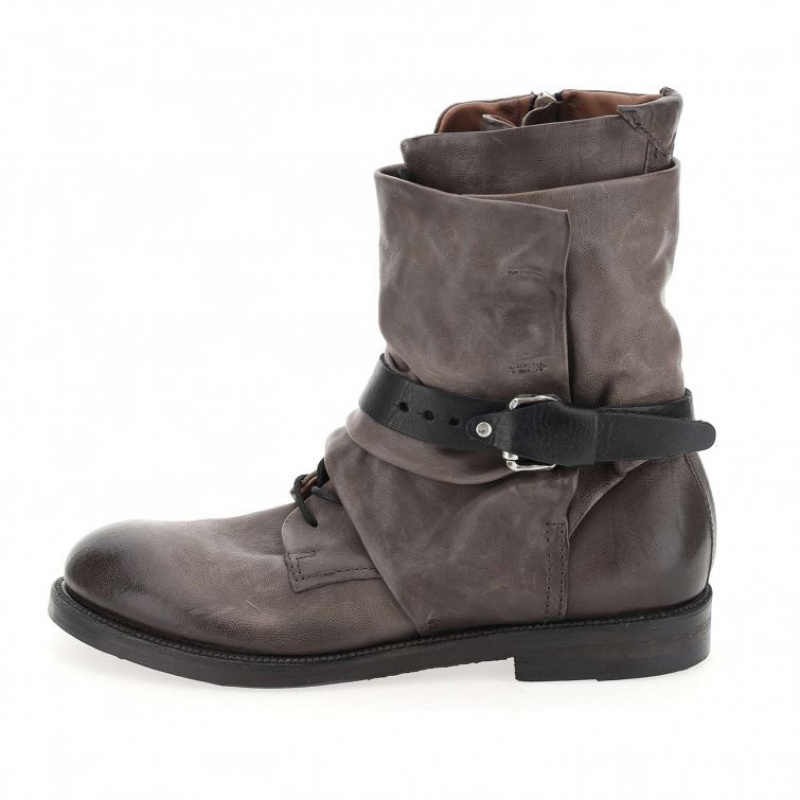 Ankle boots A.S.98 Samurai 347226 Męskie Szare | PL-635941GFQ