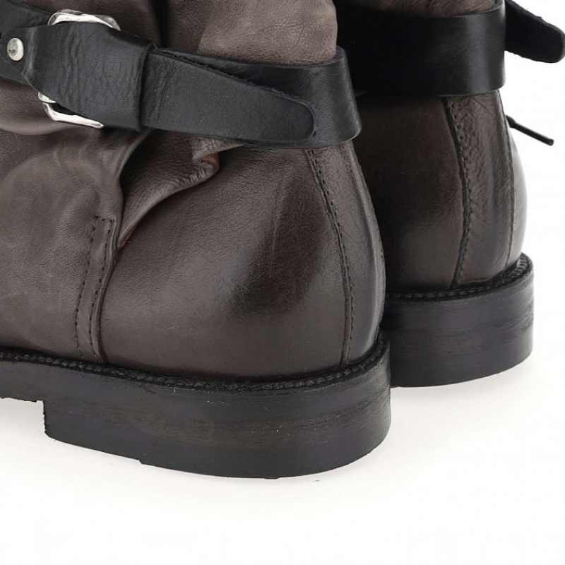 Ankle boots A.S.98 Samurai 347226 Męskie Szare | PL-635941GFQ