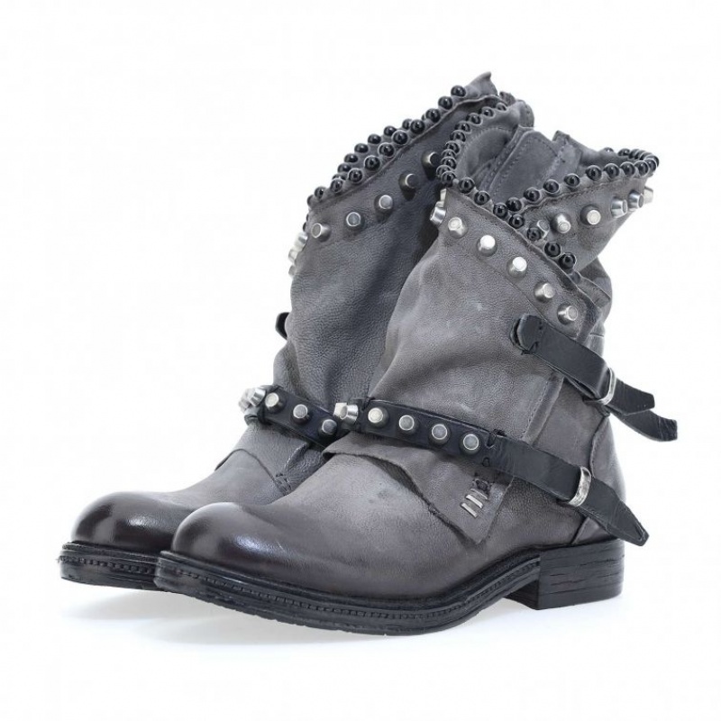 Ankle boots A.S.98 Verti 207239 Damskie Szare | PL-609482APT