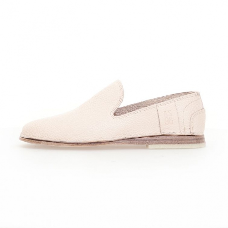 flat shoes A.S.98 Alberic Męskie Beżowe | PL-968501IYJ