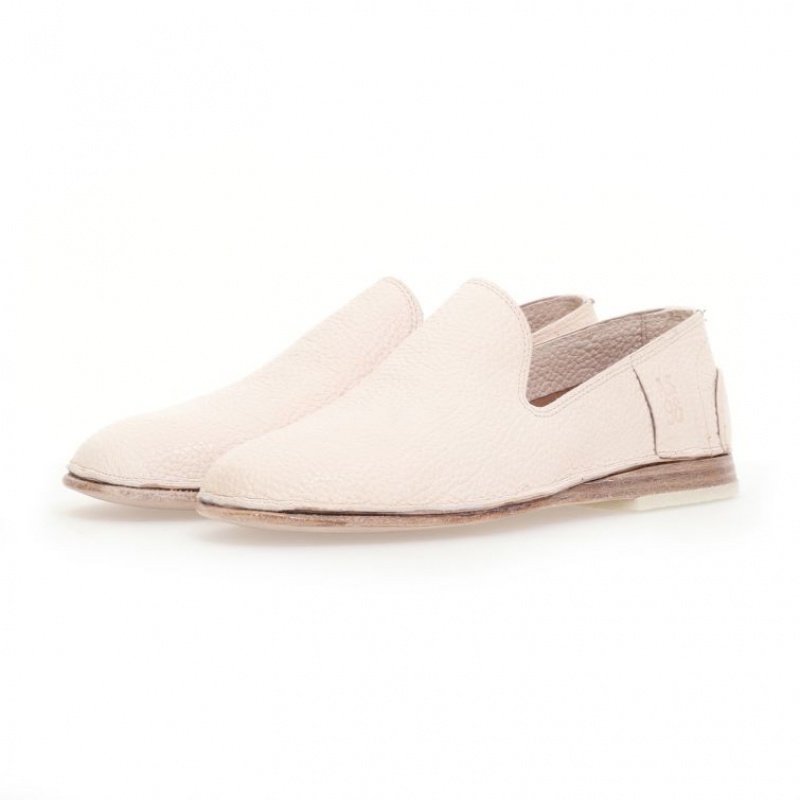 flat shoes A.S.98 Alberic Męskie Beżowe | PL-968501IYJ