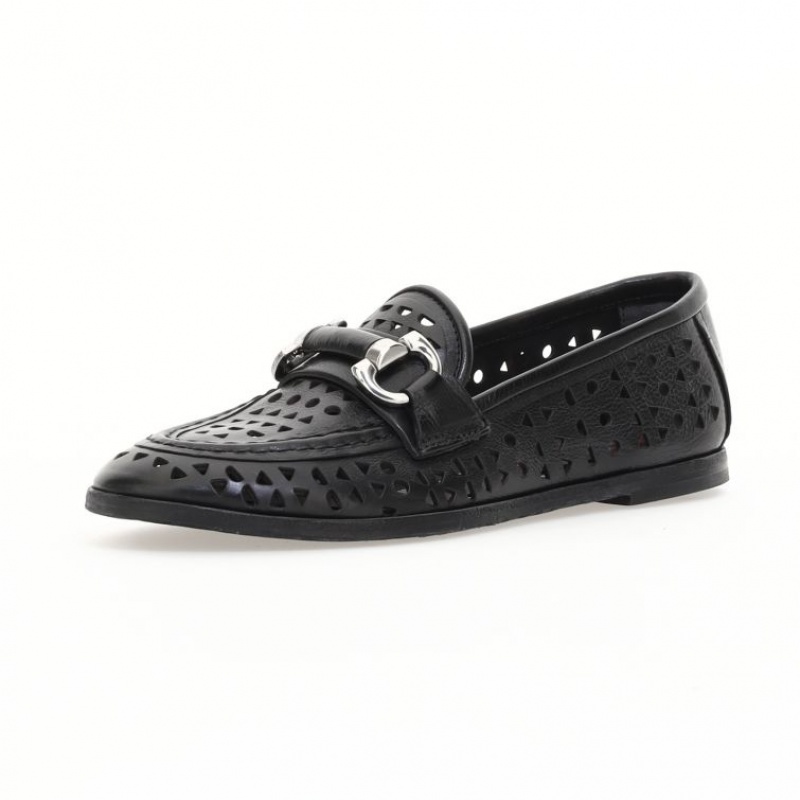 flat shoes A.S.98 Jacklyn Damskie Czarne | PL-496137VKX