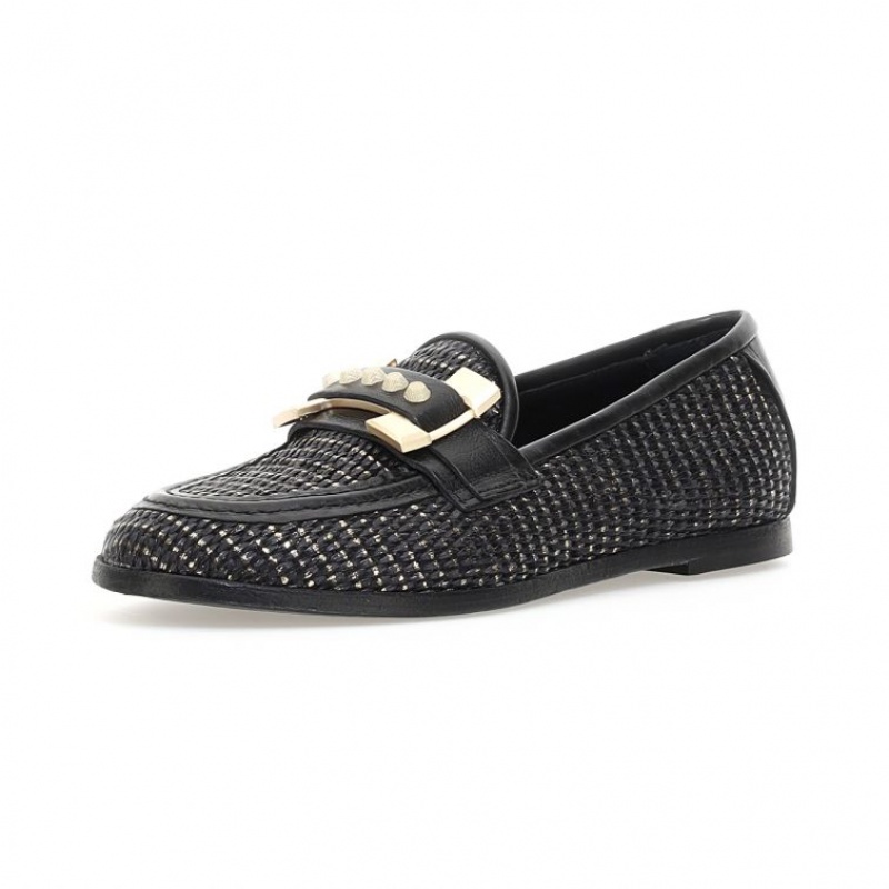 flat shoes A.S.98 Janele Damskie Czarne | PL-096283VRC