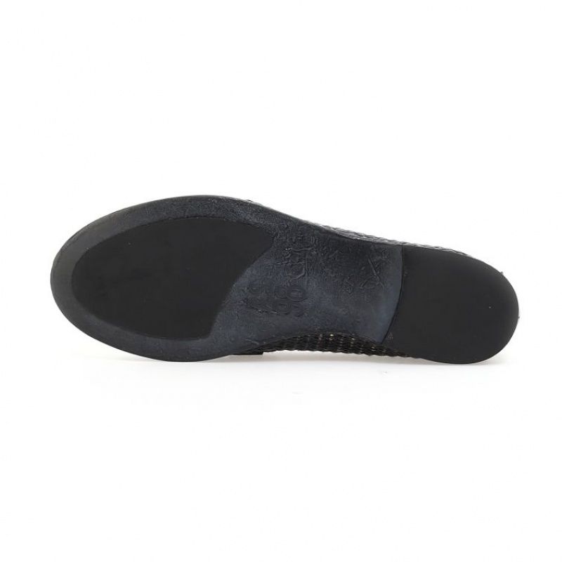 flat shoes A.S.98 Janele Damskie Czarne | PL-096283VRC