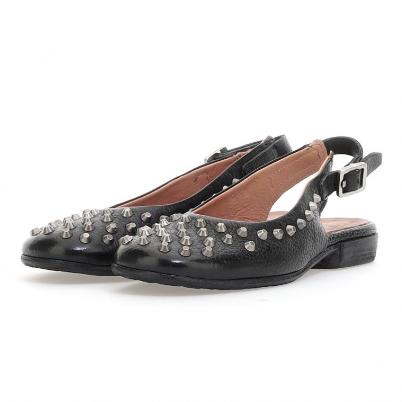 flat shoes A.S.98 Zola Damskie Czarne | PL-591860VGO